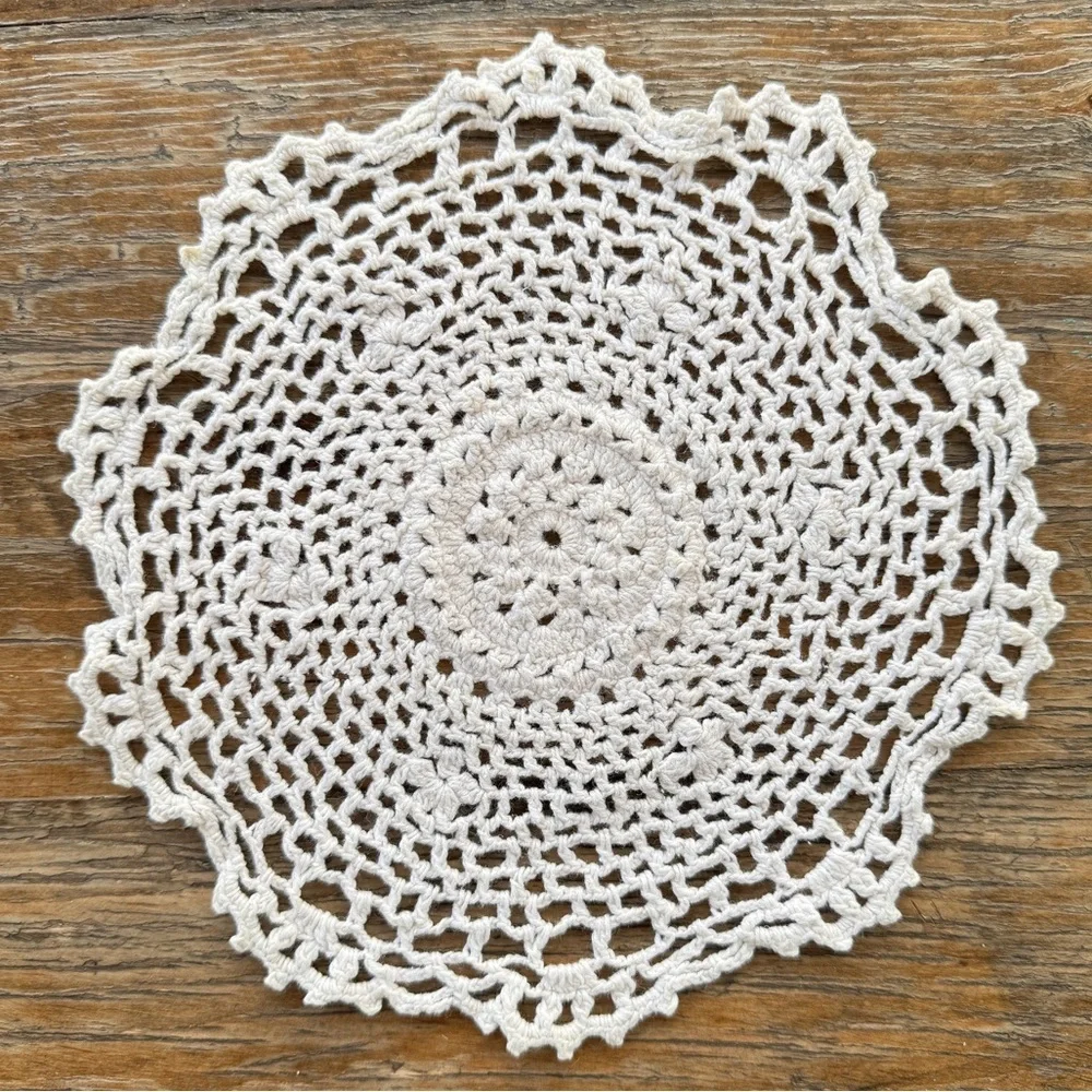 Vintage Crochet Lace Doily